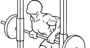 Variante alla Smith Machine del Bent Over Row