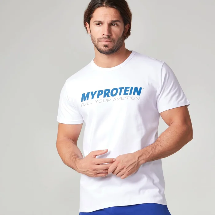 T-Shirt Myprotein da Uomo - Bianco
