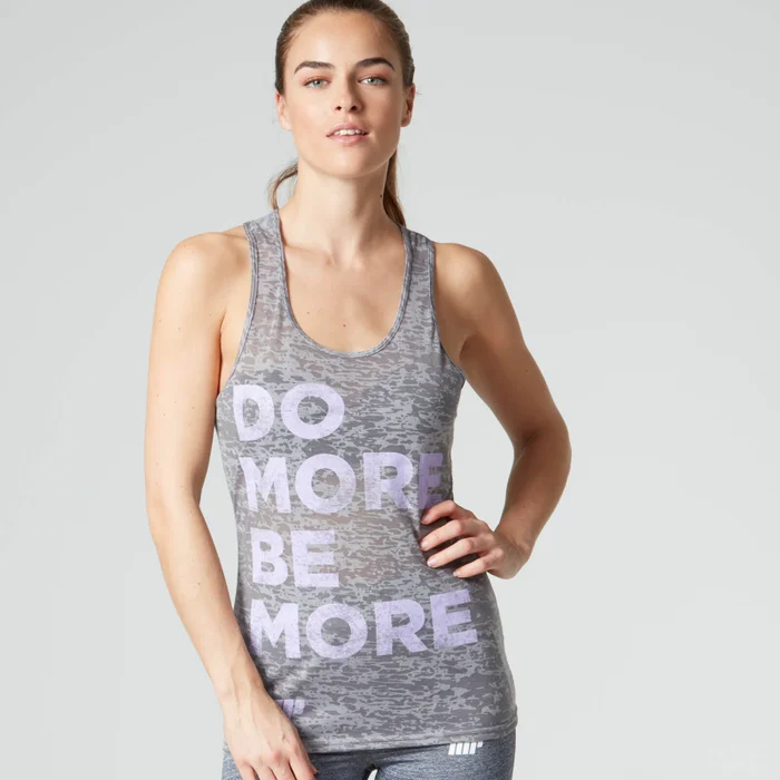 Canotta Myprotein Burnout da Donna - Grigio
