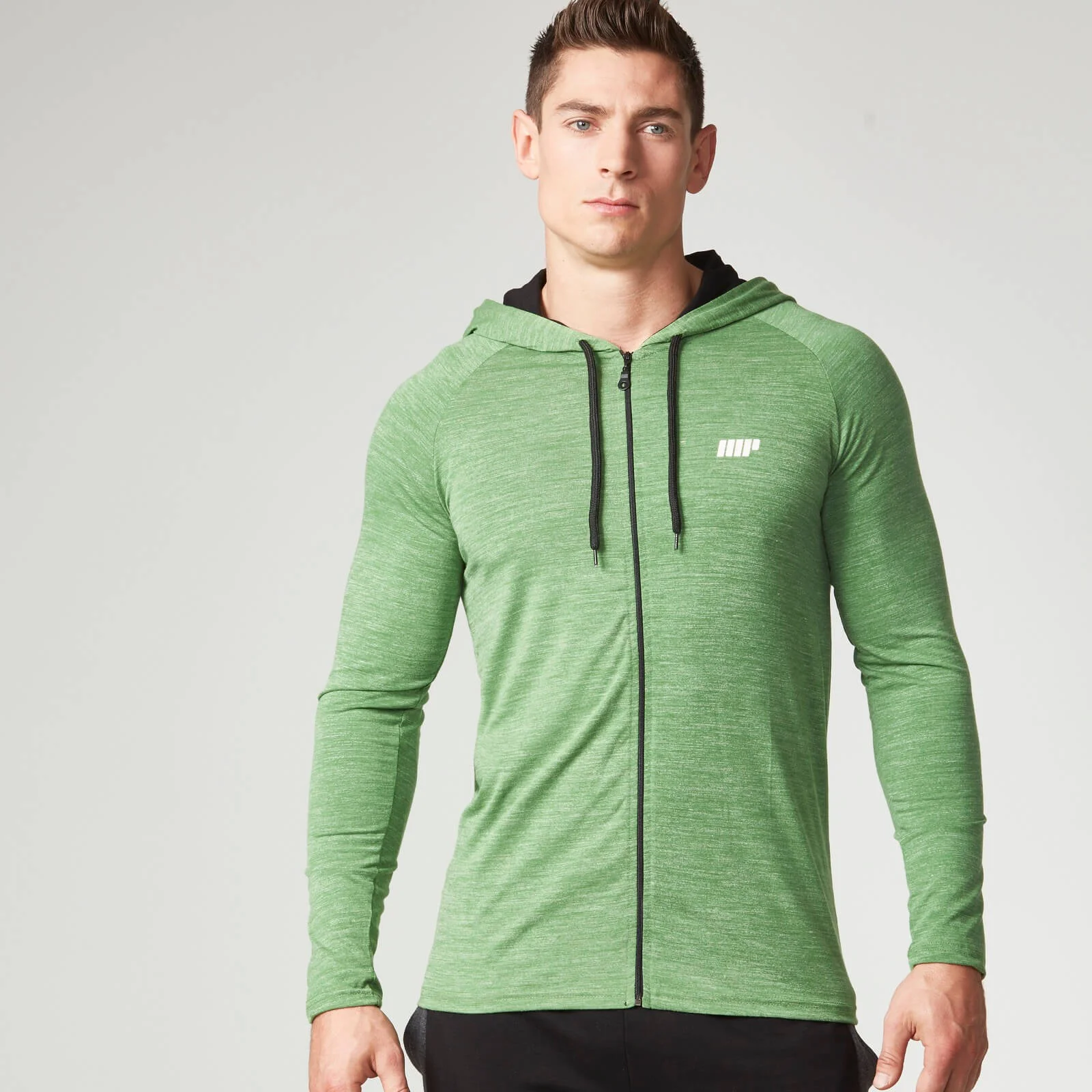 Maglia Performance con Cerniera - S - Verde Immagine 1