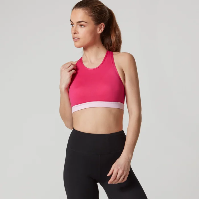 Reggiseno Sportivo con Incrocio sulla Schiena