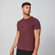 Maglia classica con scollo a V Luxe - Rosso scuro