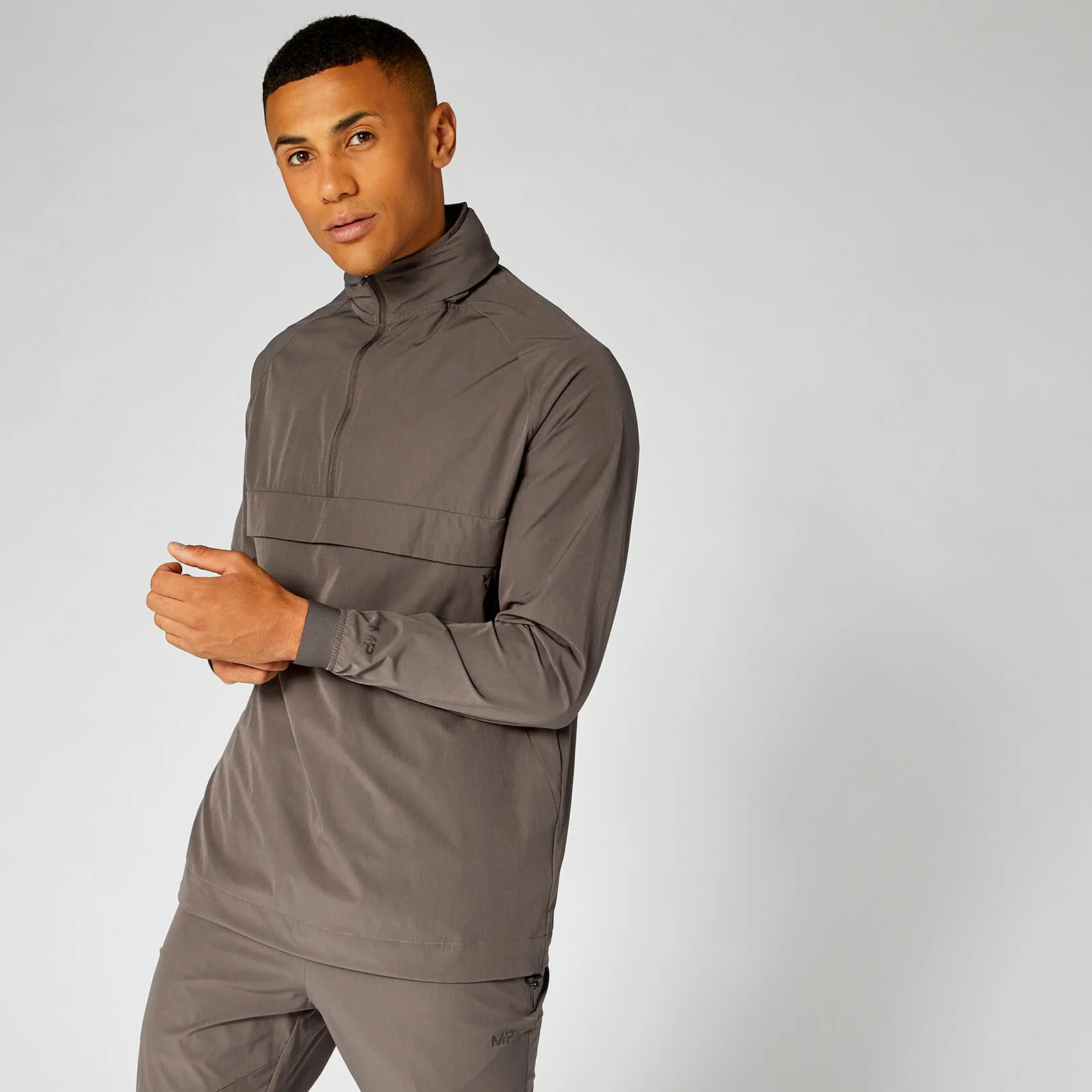 MP Men's Pace 1/2 Zip Pullover - Driftwood - XS Immagine 1