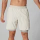 Pantaloncini Power a doppio strato - Gesso