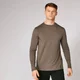 Maglia classica a maniche lunghe Luxe - Tortora