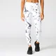 Leggings White Marble