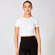 Maglia corta a maniche corte Shape Seamless - Bianco