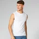 Maglia classica smanicata Luxe - Bianco