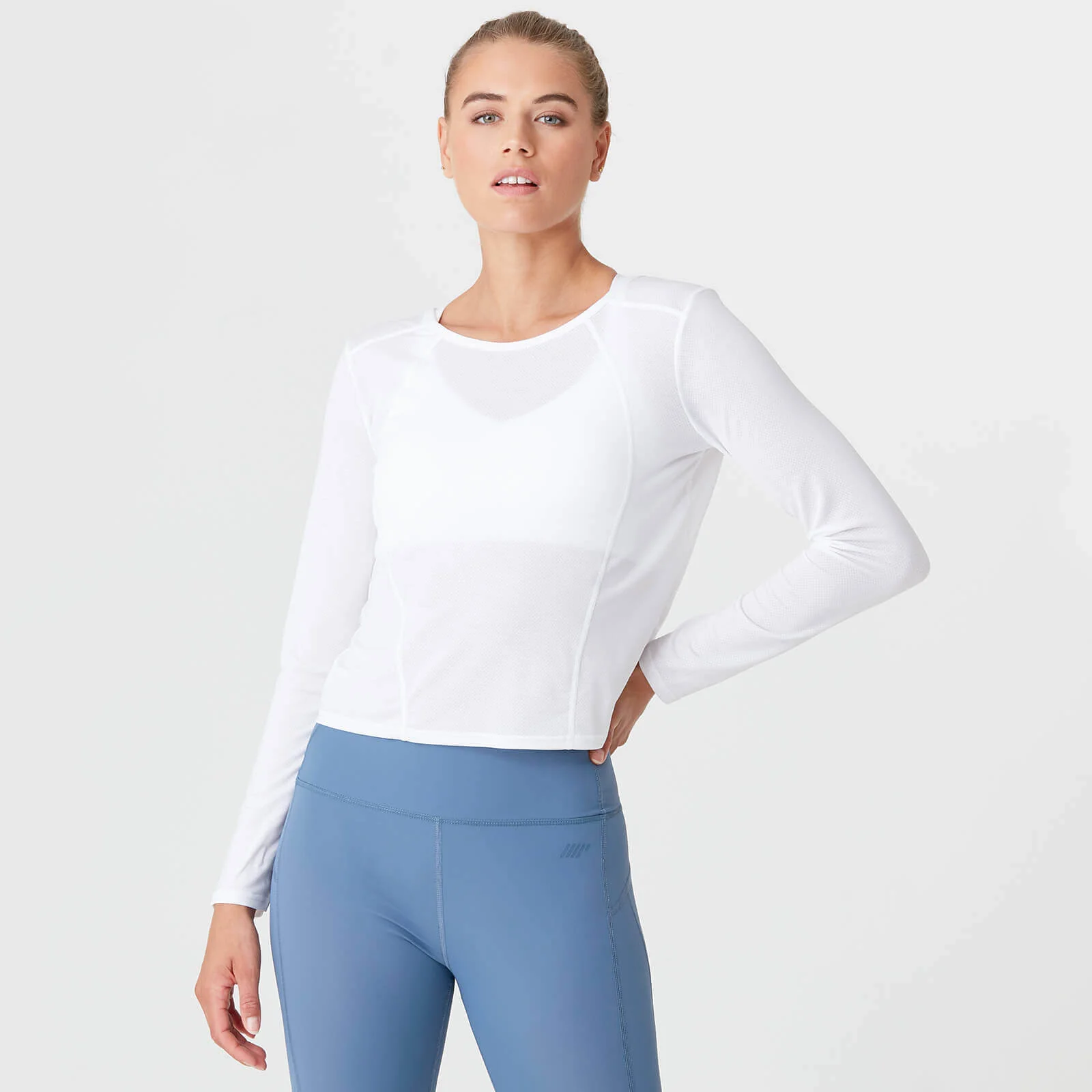 Maglia a maniche lunghe Dry-Tech - Bianco - XS Immagine 1