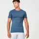 Maglia Seamless Scuplt - Blu petrolio