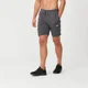 Pantaloncini da palestra Tru-Fit - Carbone