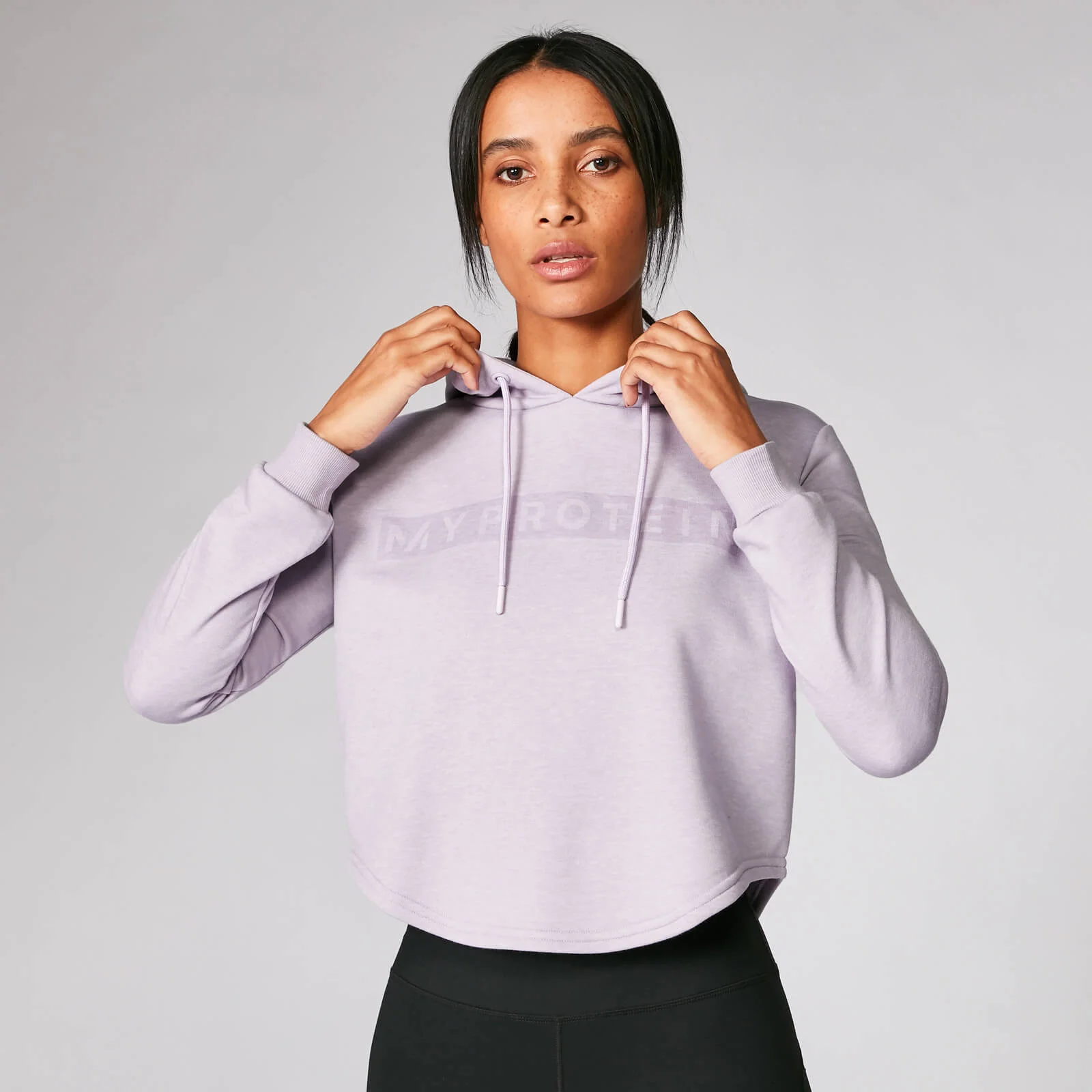Myprotein The Original Cropped Hoodie - Soft Purple - XS Immagine 1