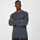 Maglia a maniche lunghe Performance MP da uomo - Blu nautico mélange