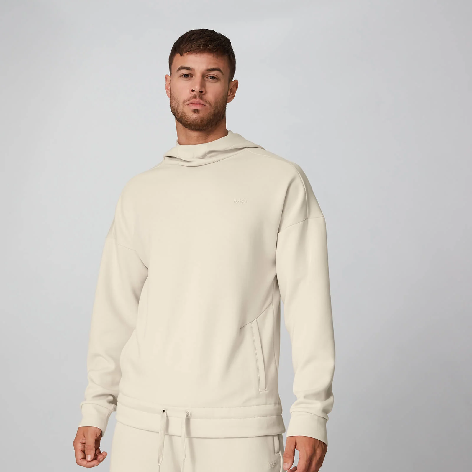 MP Men's Form Pullover Hoodie - Ecru - XS Immagine 1