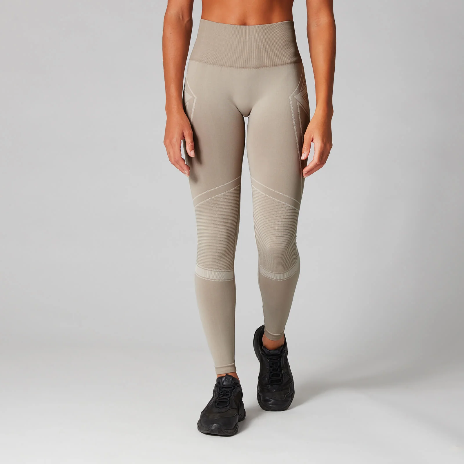 Leggings Seamless Impact - Marrone - XS Immagine 1