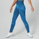 Leggings Seamless Impact - Blu nautico