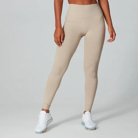 Leggings Power Mesh - Marrone