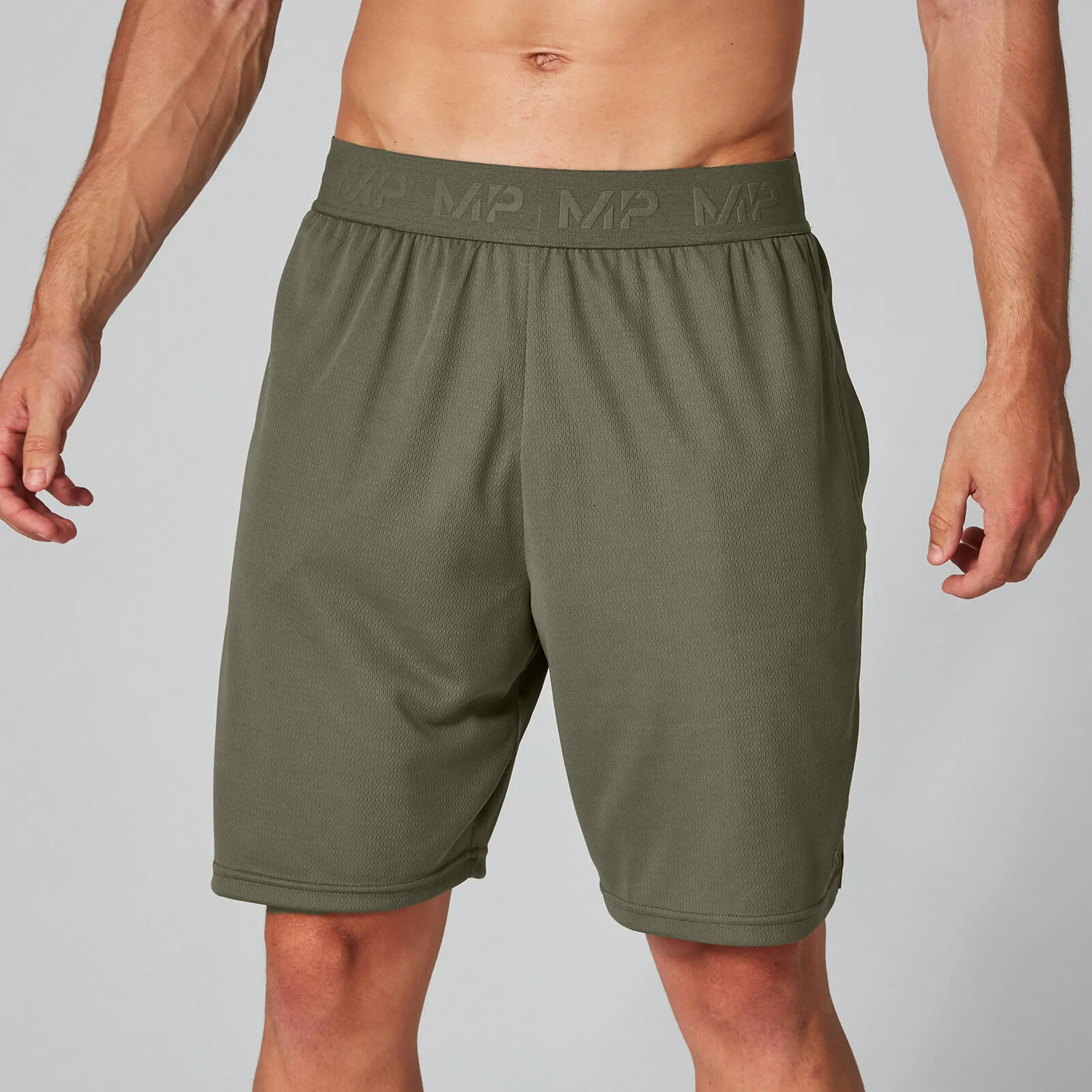 Pantaloncini Dry-Tech in jersey - Verde foresta - XS Immagine 1