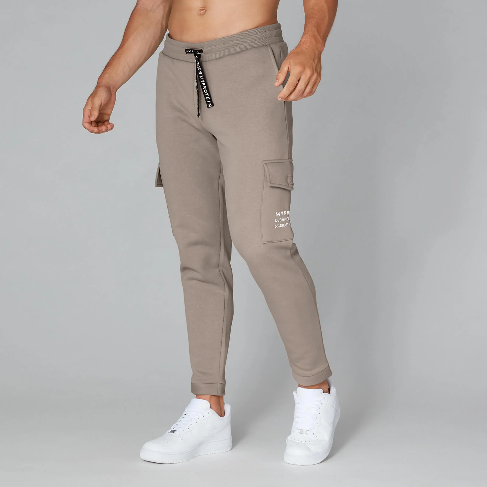Pantaloni da corsa con coordinate - Grigio - XS Immagine 1