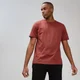 Maglia a maniche corte con logo - Rosso