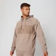 Felpa di pile con cappuccio Luxe Leisure - Marrone