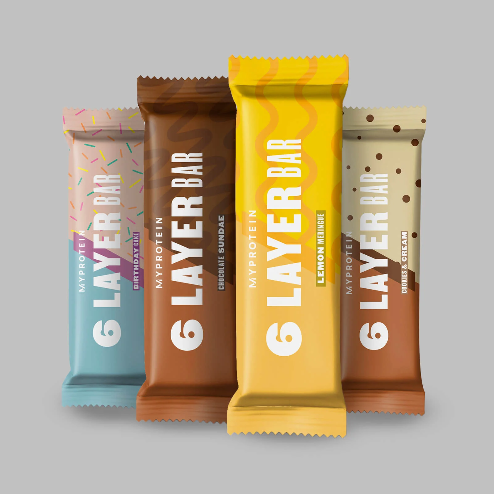Myprotein 6 Layer Protein Bar Sample Bundle