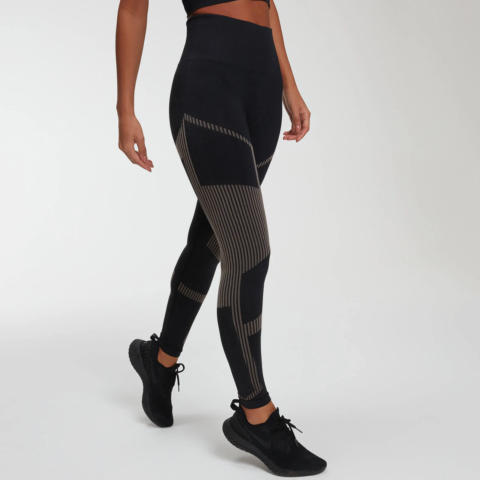 Leggings Seamless Impact - Nero - XS Immagine 1