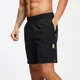 Pantaloncini sportivi Stretch in tessuto 22,3 cm - Nero