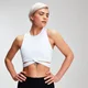 Top corto MP Power da donna - Bianco
