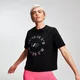 T-shirt MP Power Graphic da donna - Nero