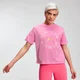 T-shirt MP Power Graphic da donna - Candy