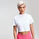 T-shirt MP Power Cropped da donna - Bianco