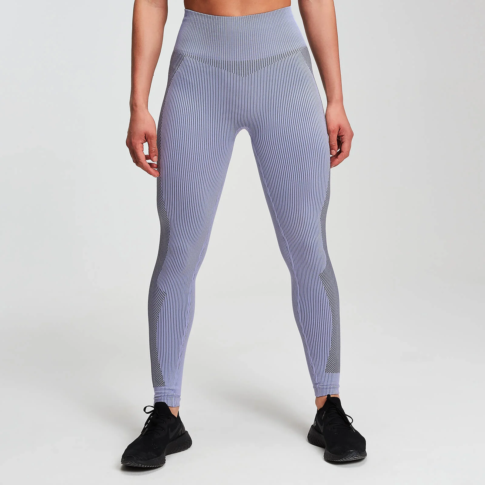 Leggings MP Seamless Contrast da donna - Wisteria - XS Immagine 1