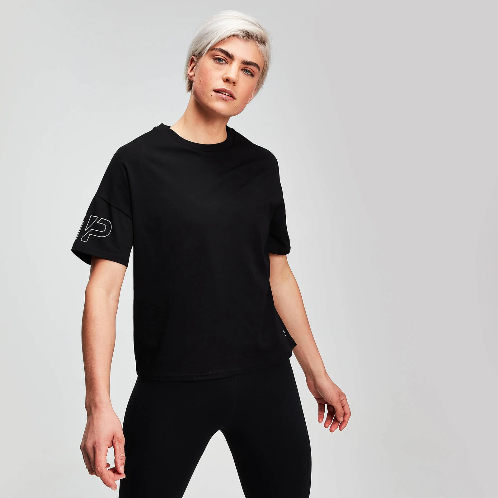 T-shirt MP Power da donna - Nero - XS Immagine 1