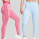 Leggings Curve Birthday MP (confezione da 2) - Rosa acceso/Azzurro cielo