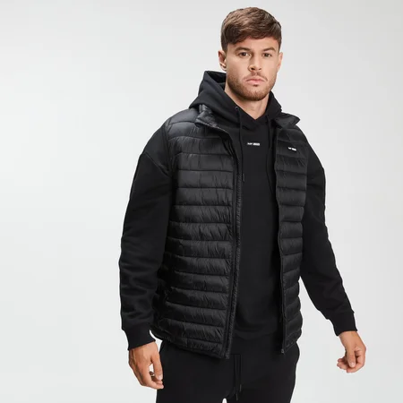 Gilet leggero imbottito da uomo - Nero