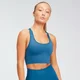 Reggiseno sportivo incrociato MP Shape Seamless Ultra da donna - Pilot Blue