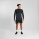 T-Shirt a maniche lunghe MP Essential Seamless da uomo - Carbon Marl