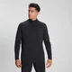 Maglia con cerniera ¼ MP Velocity da uomo - Nero