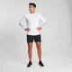 T-Shirt a maniche lunghe MP Velocity da uomo - Bianco