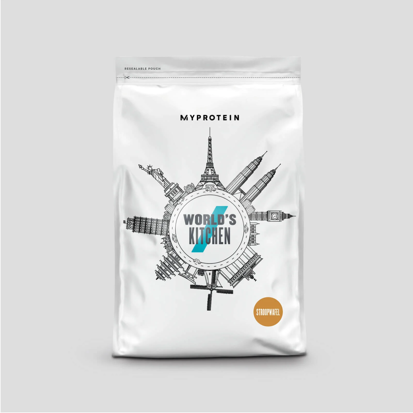 Myprotein Impact Whey Protein, Stroopwafel, 1kg Immagine 1