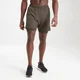 Pantaloncini sportivi 2 in 1 MP Essentials da uomo - Verde oliva scuro