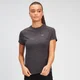 T-shirt Performance MP da donna - Nero/Carbone mélange