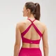 Reggiseno sportivo incrociato MP Power - Rosa virtual
