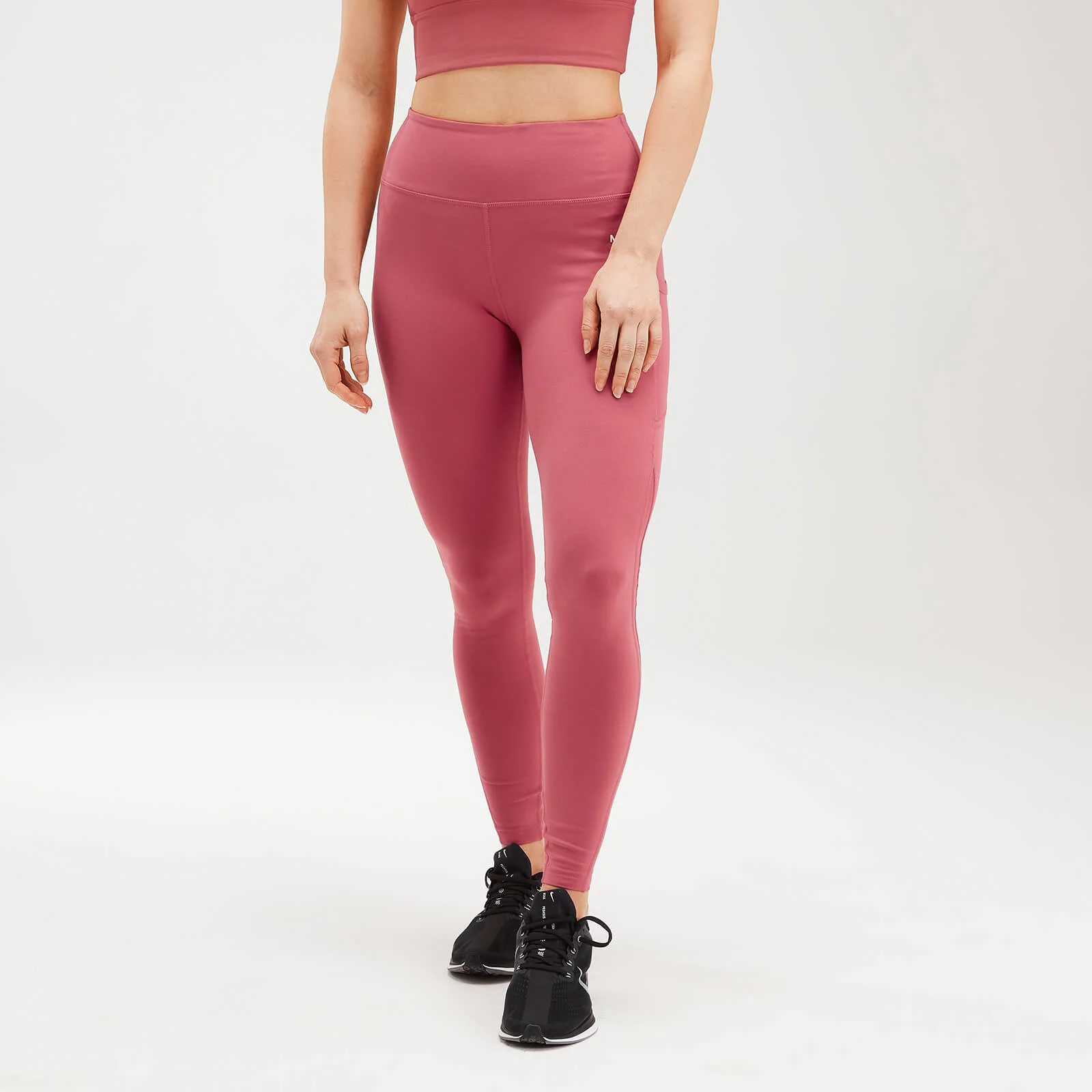 Leggings in mesh MP Power da donna - Rosa bacca - XXS Immagine 1