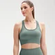 Reggiseno sportivo incrociato MP Shape Seamless Ultra da donna - Washed Green