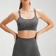Reggiseno sportivo MP Originals da donna - Carbon