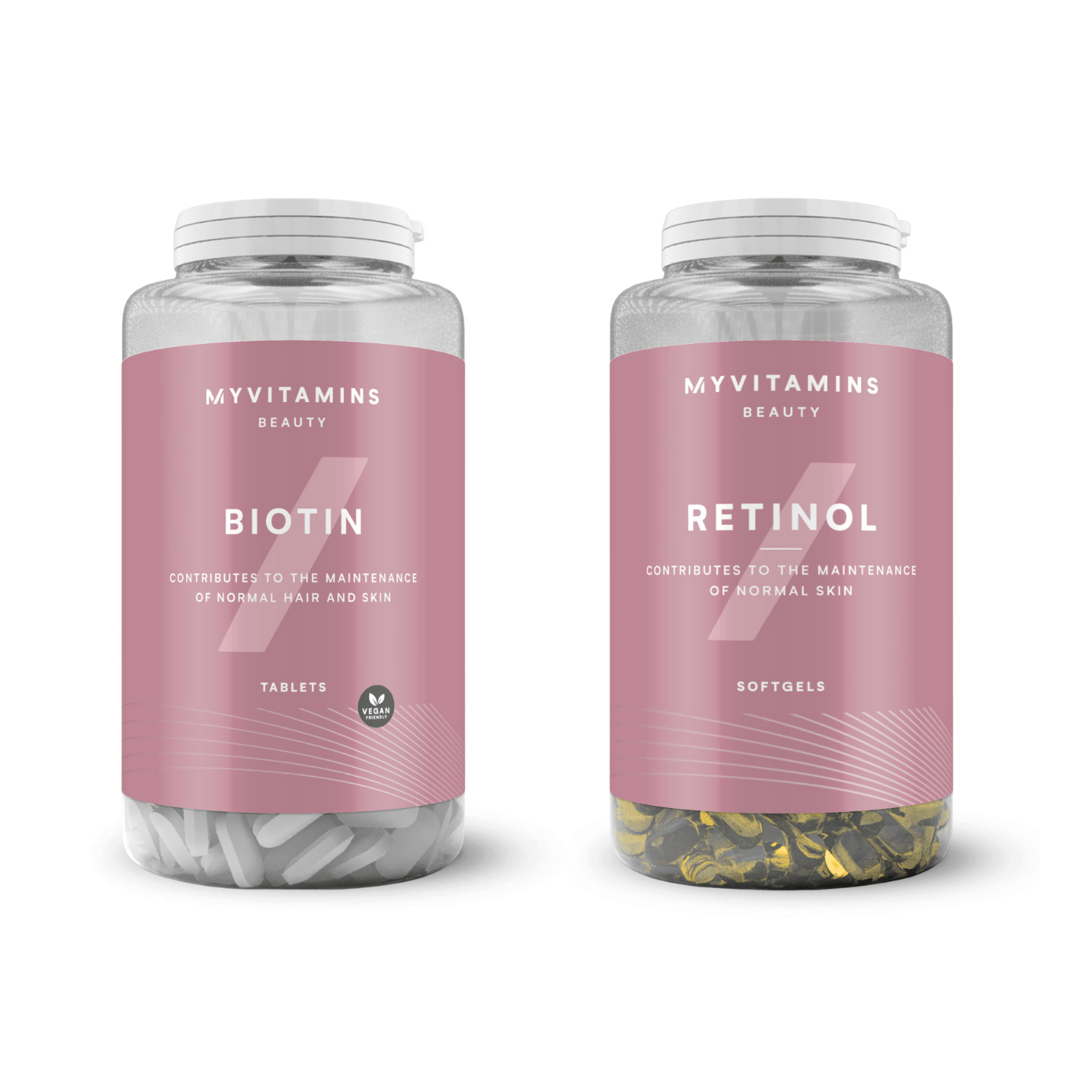 Myvitamins Biotin and Retinol Bundle - 90Compresse Immagine 1