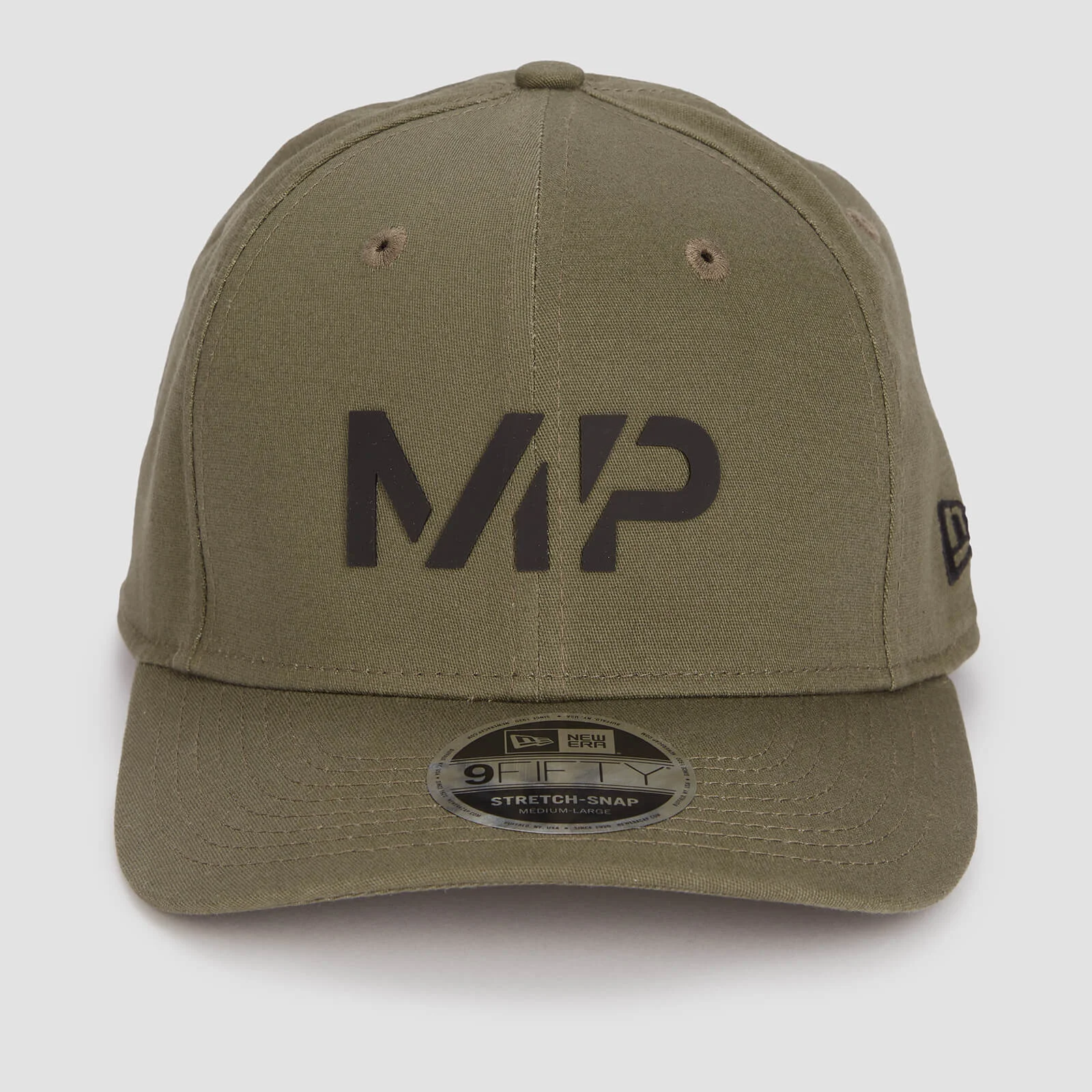 MP New Era 9FIFTY Stretch Snapback - Dark Olive/Black - S-M Immagine 1