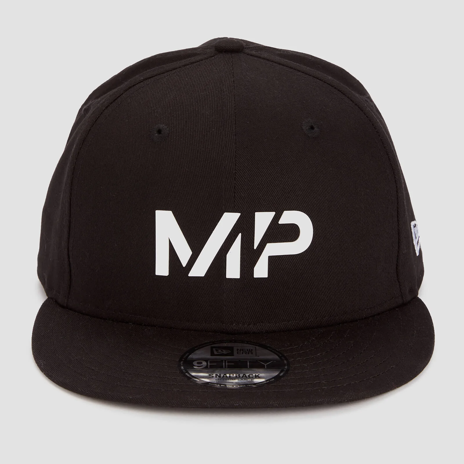 Cappello con chiusura regolabile MP New Era 9FIFTY - Nero/Bianco - S-M Immagine 1